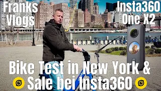 Insta360  One X2 Bike im Test Roosevelt Island New York City & 10 bis 15 % Rabatt bei Insta360