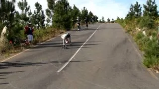 Longboarding race