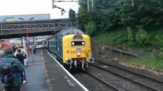 The York Flyer  Deltic D9000 (55022) Royal Scots Grey 2nd June 2012