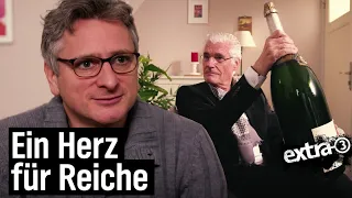 Johannes Schlüter: Ein Herz für Reiche | extra 3 | NDR