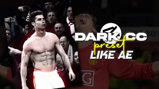 Capcut || AE Like Dark CC Tutorial || AE Inspired Football CC Editing Tutorial ||