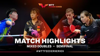 Liu Yebo/Qi Fei vs Cedric Meissner/Yuan Wan | XD SF | WTT Feeder Düsseldorf 2023