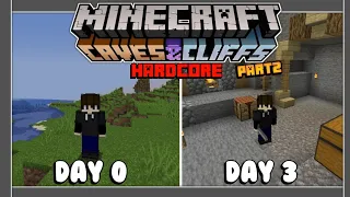 Mencoba 100 Hari di Minecraft Hardcore 1.18 tapi Bertahap! | [Day 0 - 3] - Minecraft Indonesia