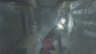 Resident Evil 2 Remake - Fixed Camera Doing its Job