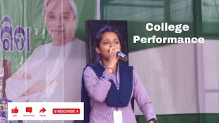 My college performance | song performance |#trending #viralvideo #singer #performance #collegelife