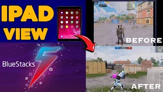 HOW TO GET IPAD VIEW PUBG MOBILE FULL SCREEN ON PC EMULATOR |  BLACK BAR REMOVE