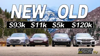 New vs Old Luxury Sedans - Worth it? | Everyday Driver TV Season 6