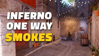 CS2 One Way Smokes Inferno