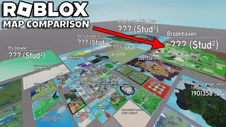 Roblox Experience Map Size Comparison 🌎🌍🌏