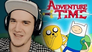 ПАРОДИИ НА ГОЛОСА «Время приключений» (Adventure Time) | РЕАКЦИЯ