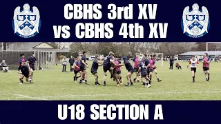 CBHS 3rd XV vs CBHS 4th XV, U18 Section A Rugby, Round 2, 25th May 2024