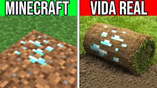 MINECRAFT VS VIDA REAL 😨