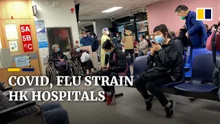 Covid-19 patient waits 20 hours in A&E as Hong Kong hospitals become overwhelmed