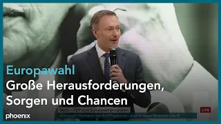 FDP präsentiert Kampagne zur Europawahl
