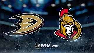 Karlsson lifts Senators past Ducks with PPG in OT