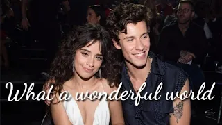 what a wonderful world -cover by Camilla cabello & Shawn mendes - lyrics