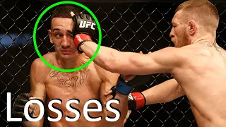 Max Holloway ALL LLOSSES in MMA Fights (UFC) / When BLESSED was not saved