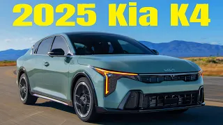 All-new 2025 Kia K4 Debut: Discover Design Features, Tech and Specs