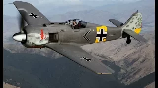 Истребитель Фокке Вульф FW 190 опасный 'Самолеты Германии', 1941 1945 История авиации, 7 й фильм