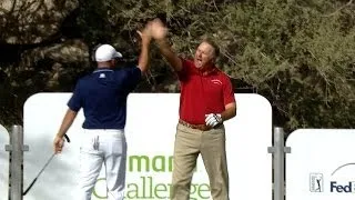 Ken Duke 's incredible hole-in-one at Humana Challenge