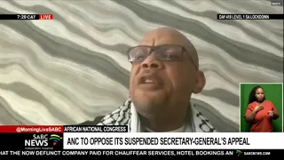 Pule Mabe speaks on Magashule's court action and conduct of some ANC senior members at Zuma's trial