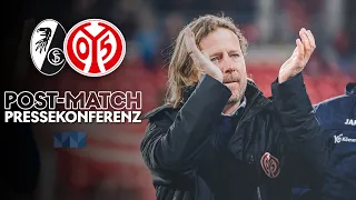 Die PK nach dem Unentschieden in Freiburg | #m05scf  | #05ertv | Saison 2023/24