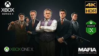 MAFIA DEFINITIVE EDITION 4K HDR 60FPS Xbox One X Xbox Series X Gameplay No Commentary