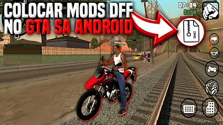 COMO COLOCAR MODS DFF NO GTA SA ANDROID! 🎮