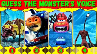 Guess Monster Voice Car Eater, Spider Thomas, McQueen Eater, Light Head Coffin Dance