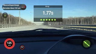 C32 AMG Moscow Supercharge St.2+ 100-200 run