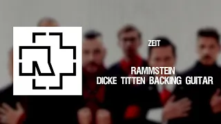 Rammstein - Dicke Titten Backing Guitar Full