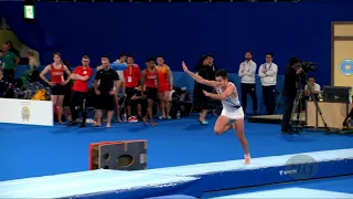 FOURNEX Theo (FRA) M - 2019 Trampoline Worlds, Tokyo (JPN) - Qualification Tumbling R1