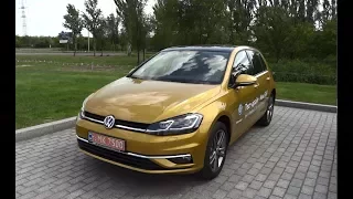 New Volkswagen Golf 2017. Test Drive and review. Новый Фольксваген Гольф 2017. Обзор и тест драйв.