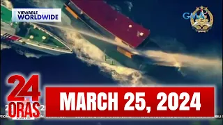 24 Oras Express: March 25, 2024 [HD]