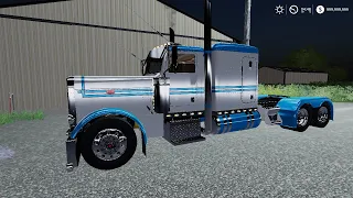 Heavy Hauler) Peterbilt 379) Farming Simulator19