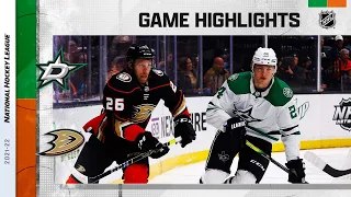 Stars @ Ducks 3/29 | NHL Highlights 2022