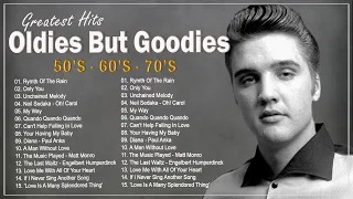 Elvis Presley ,Tom Jones ,Engelbert, Paul Anka, Matt Monro   Oldies But Goodies 50's 60's 70's