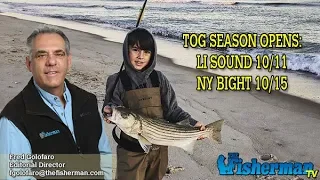 October 10, 2019 Long Island Metro Fishing Report with Fred Golofaro