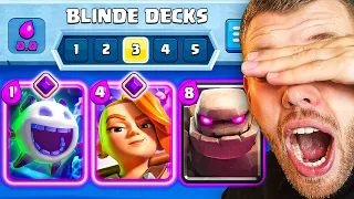 😵😱*BLIND* DECKS BAUEN im 2x EVO-TURNIER... (ich verzweifle) | Clash Royale Deutsch