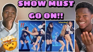 JENNIE BROKE HER FOOT😱 BLACKPINK Accidents And Being Professional On Stage Reaction