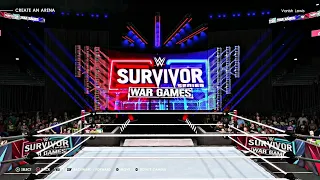 WWE 2K22 UPDATED Survivor Series WARGAMES 2022 Arena