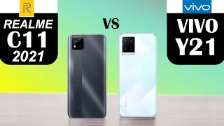 vivo y21 vs realme c11 2021