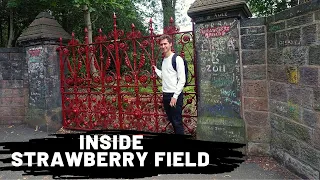 Inside Strawberry Field in Liverpool (The Beatles Tour)