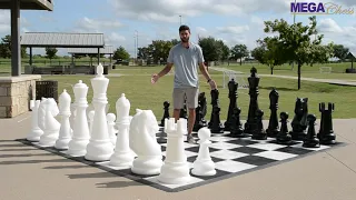 MegaChess Perfect 48 inch Giant Chess Set