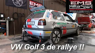 Une Vw Golf 3 " Kit Car " qui casse les ******** !!!