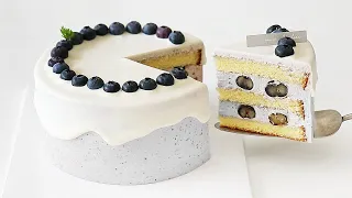 The Most Tasty Cake You Can Make With Blueberries💜