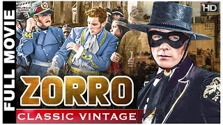 Zorro - 1936 l Super Hit Hollywood Action Movie l  Robert Livingston , Kay Hughes , Guinn Williams