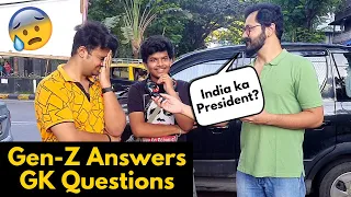 Asking Simple but Tricky Questions to Gen-Z | Hilarious Answers | Street Interview | Because Why Not