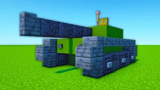 Minecraft Tutorial: How To Make A Tank
