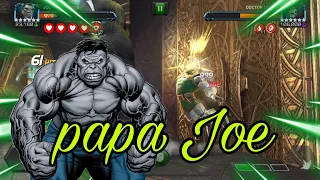 Joe Fixit * Easily* Solos Grandmaster Gauntlet Dr.Doom - super Skilled Fight! - Marvel champions